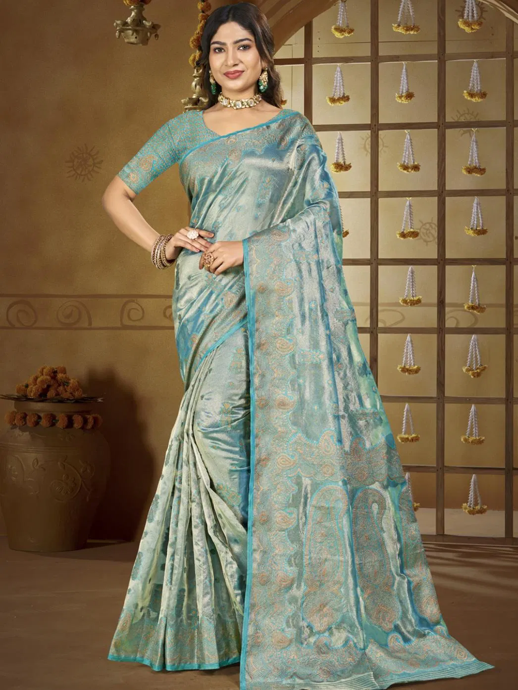 Cindrella Vol 5 By Bunawat Silk Wedding Wear Saree Suppliers In India